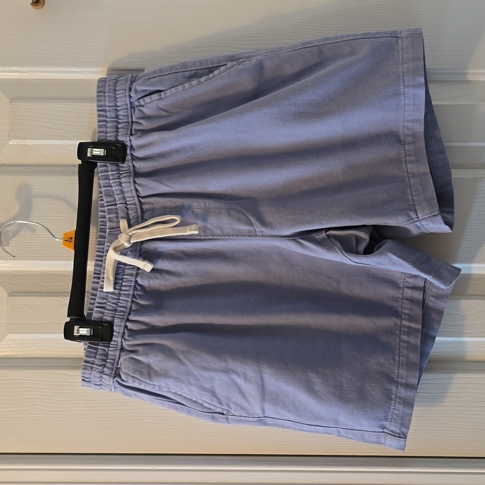 SO BRAND WOMEN'S BLUE PULL-ON ELASTIC WAISTBAND SHORTS SIZE MEDIUM